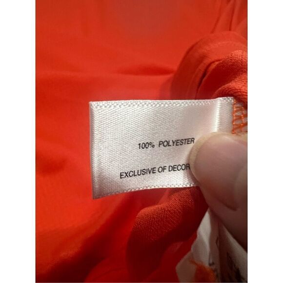 Cutter & Buck Womans  Hersey Reeses  Polo Shirt Sz XXL  Orange  NWT * - Picture 4 of 7